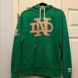 Adidas Notre Dame sweatshirt